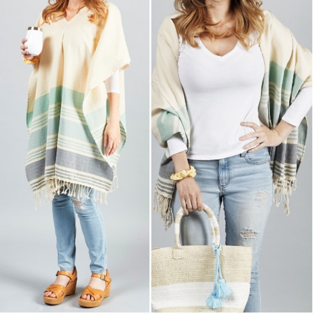 Tribe Alive Caftan Coverup